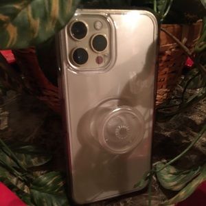 COPY - Clear Otterbox iPhone 12 Pro Max Case with Pop Socket
